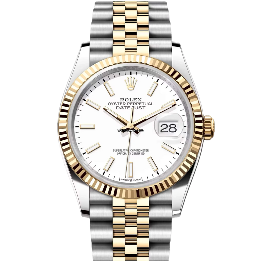 Rolex Datejust 126233 White Jubilee Watches