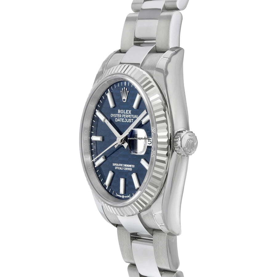 Rolex Datejust 126234 Blue Motif Watches