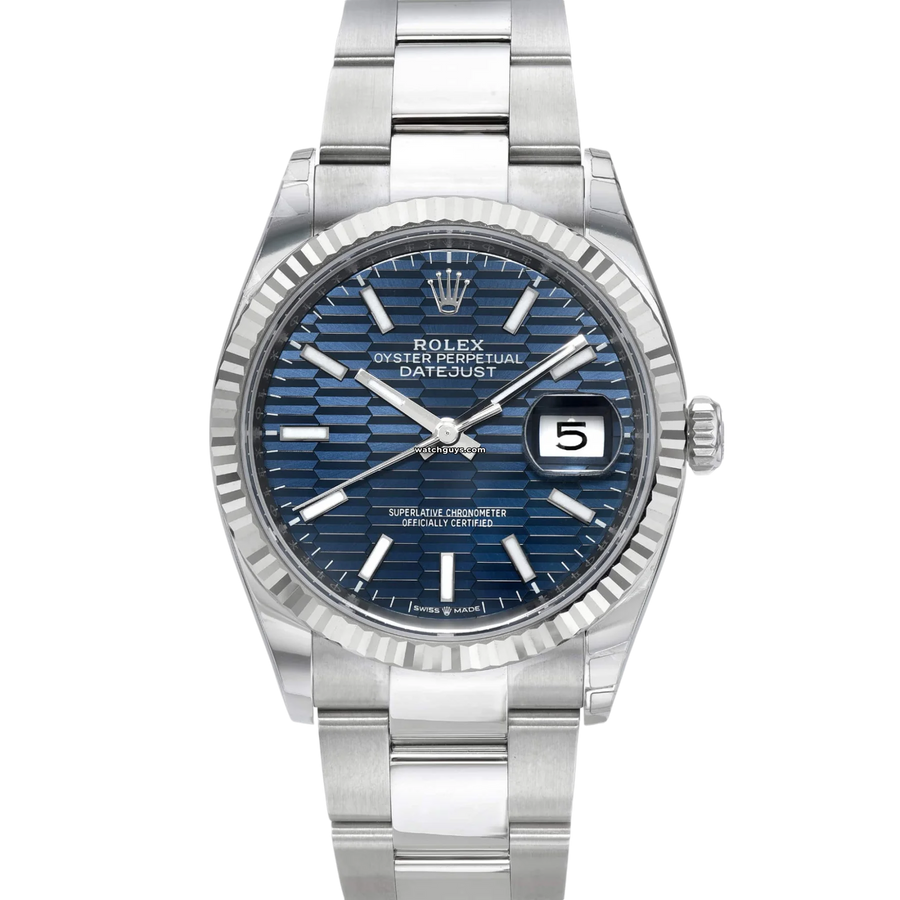 Rolex Datejust 126234 Blue Motif Watches