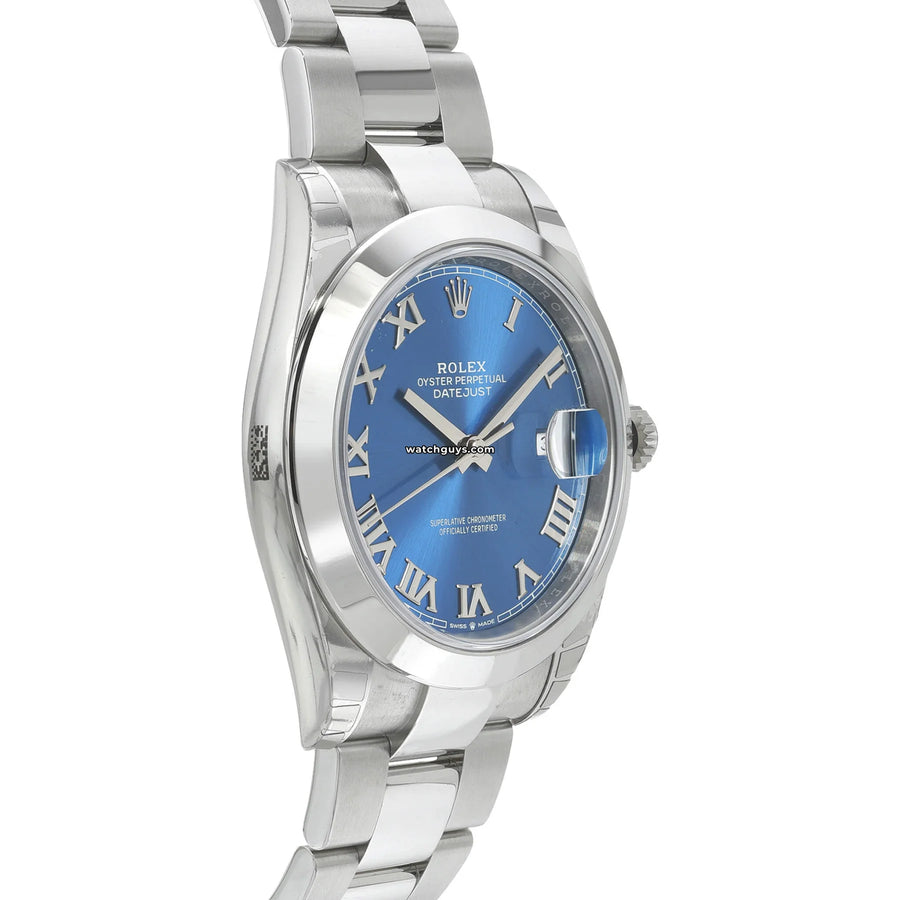 Rolex Datejust 126300 Azzurro Blue Oyster Watches