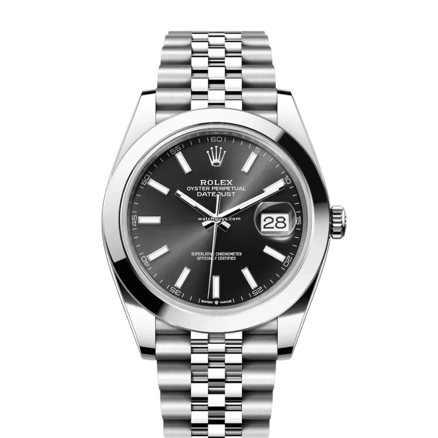 Rolex Datejust 126300 Black Jubilee Watches