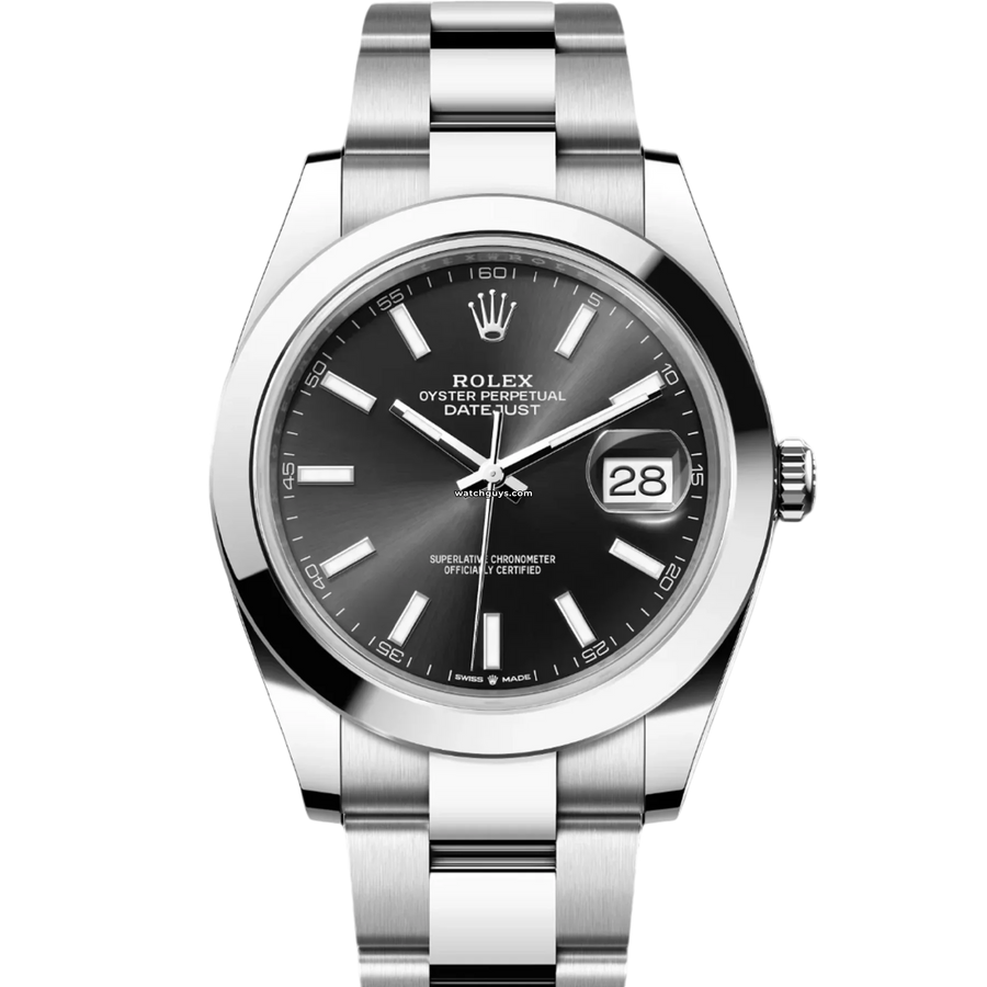 Rolex Datejust 126300 Black Oyster Watches