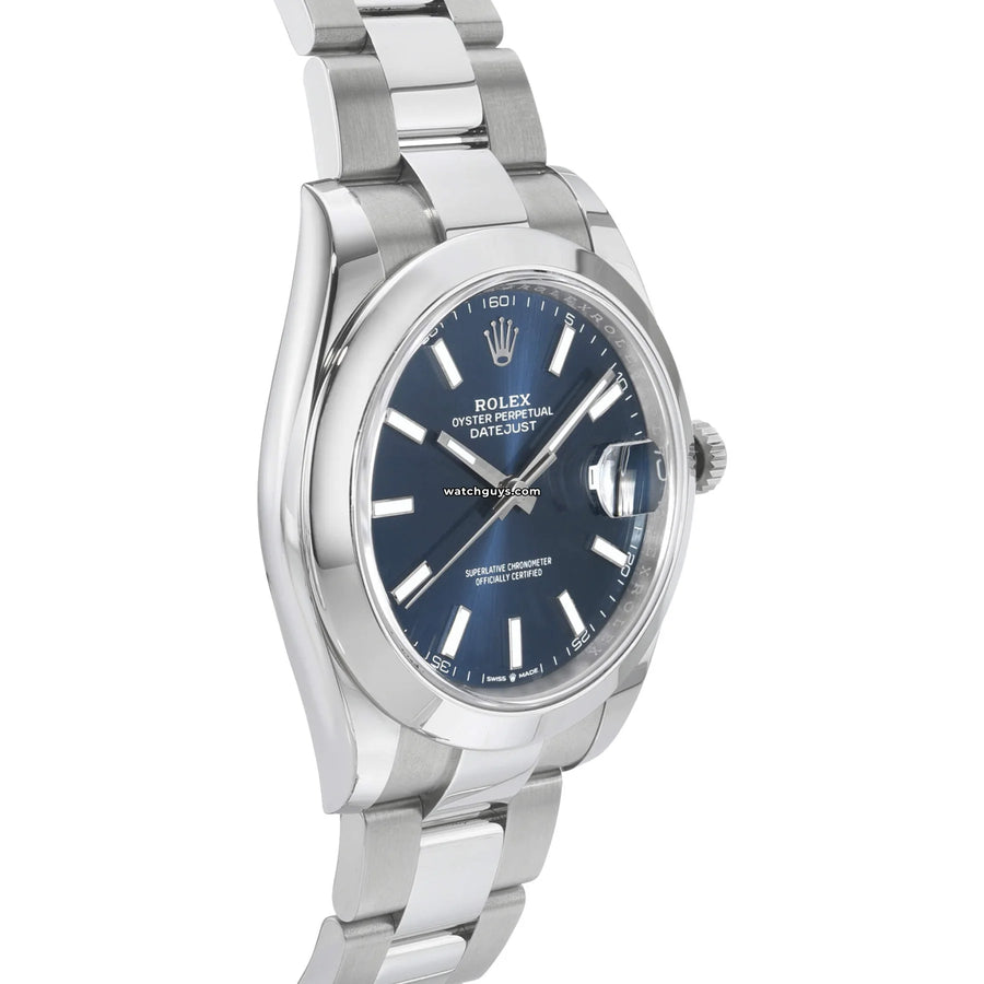 Rolex Datejust 126300 Blue Oyster Watches