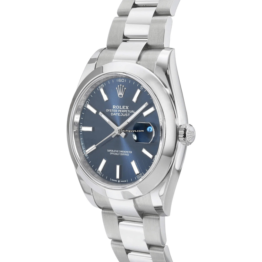 Rolex Datejust 126300 Blue Oyster Watches