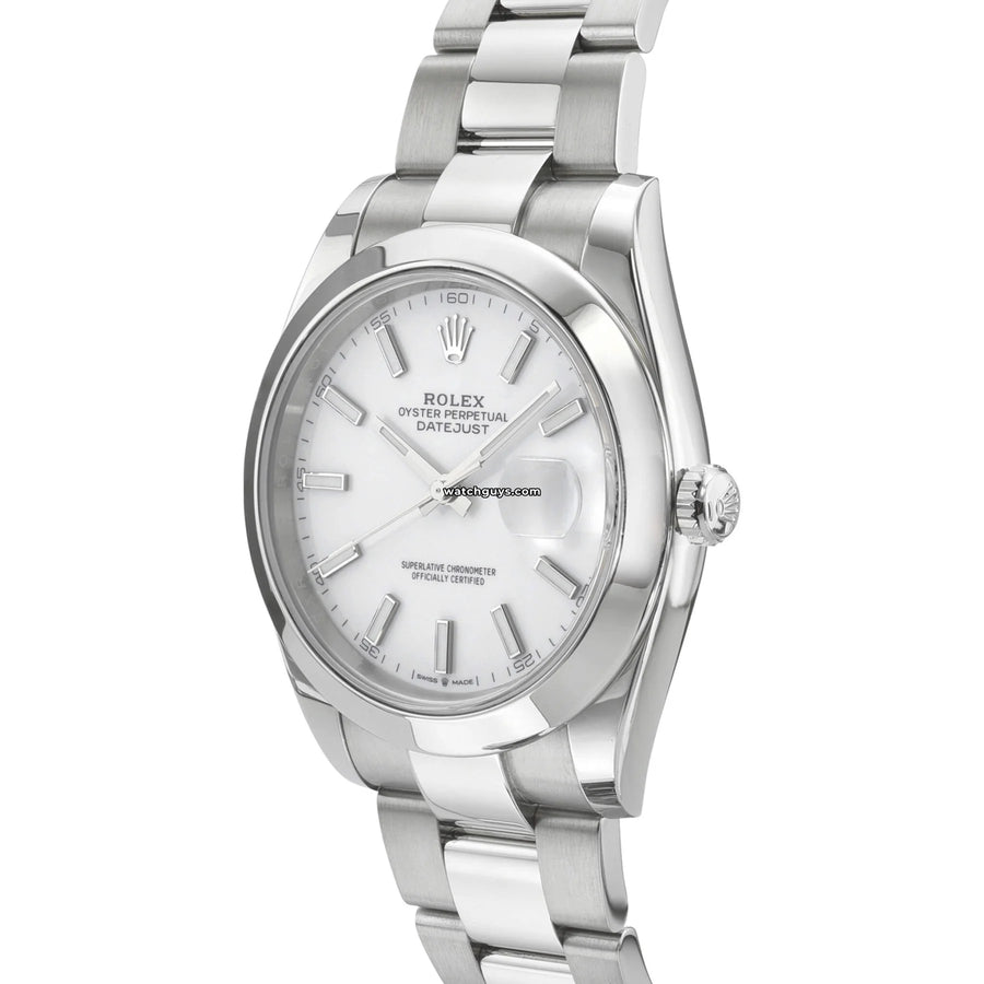 Rolex Datejust 126300 White Watches