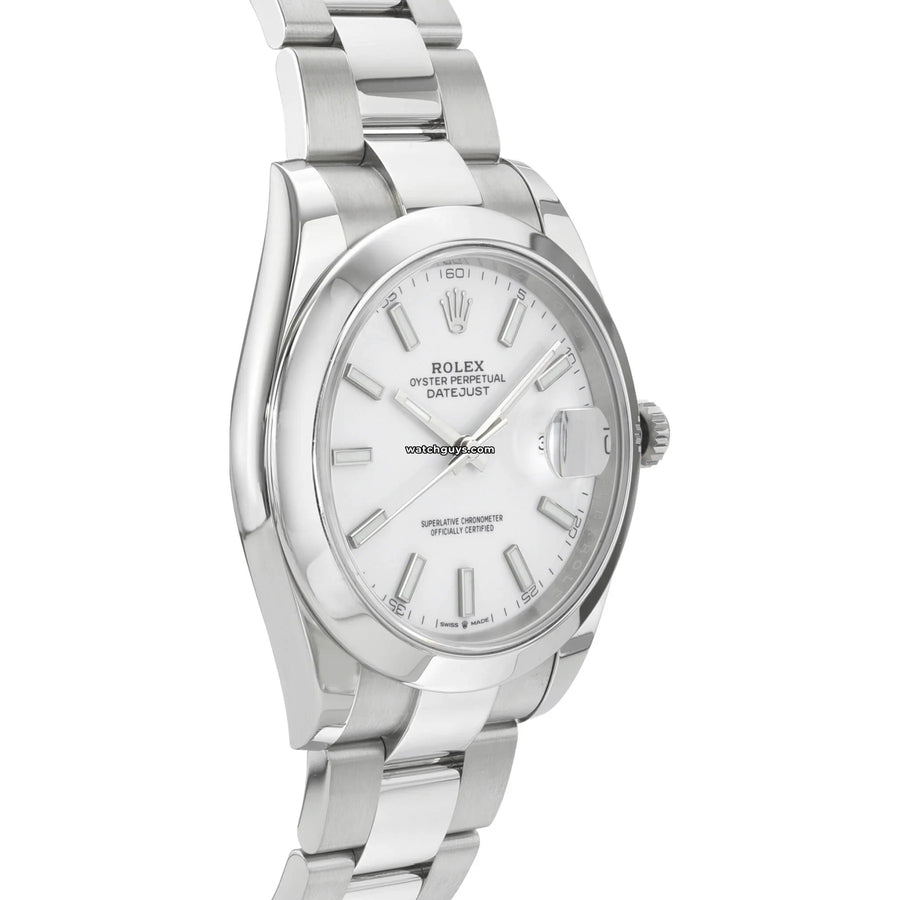 Rolex Datejust 126300 White Watches