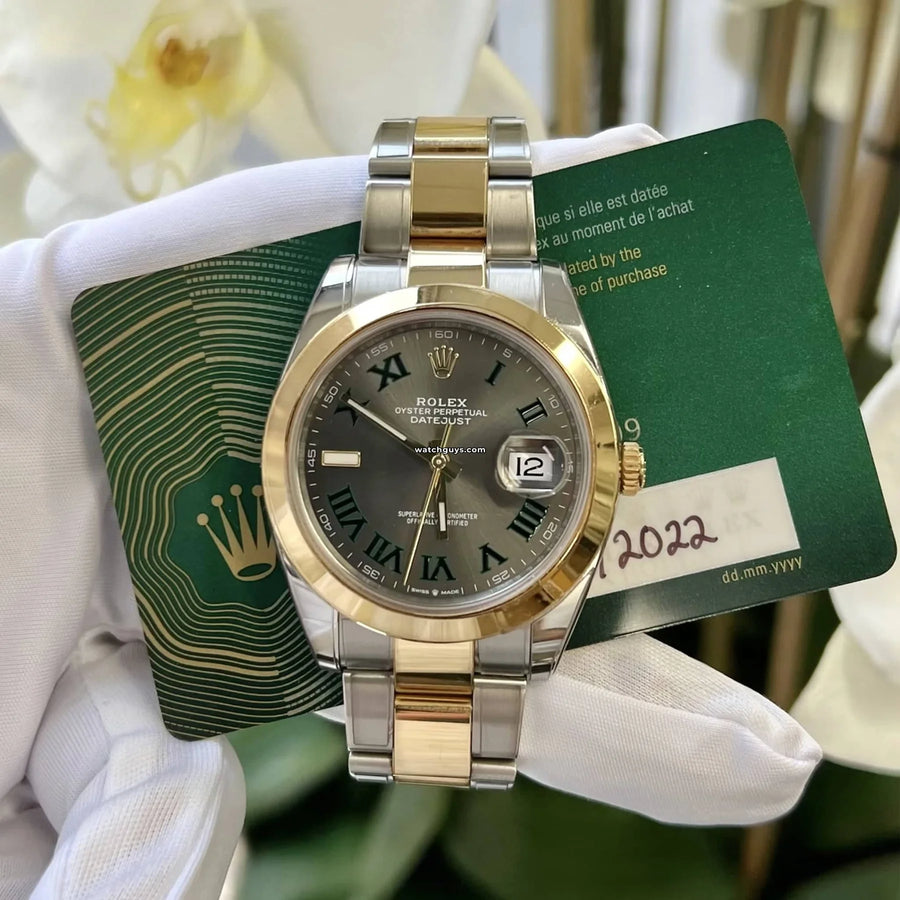 Rolex Datejust 126303 Wimbledon