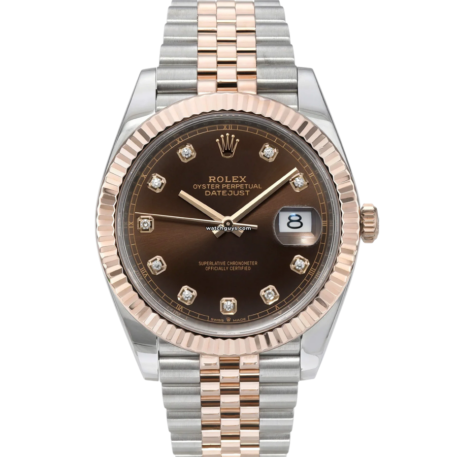 Rolex Datejust 126331 Chocolate Diamond Watches