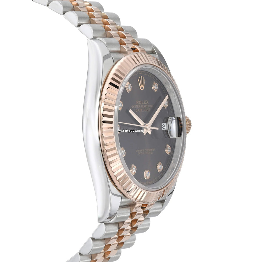 Rolex Datejust 126331 Chocolate Diamond Watches