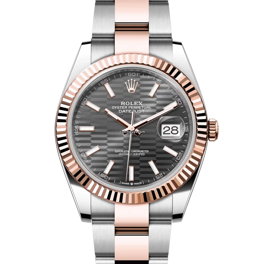 Rolex Datejust 126331 Slate Fluted Motif Watches