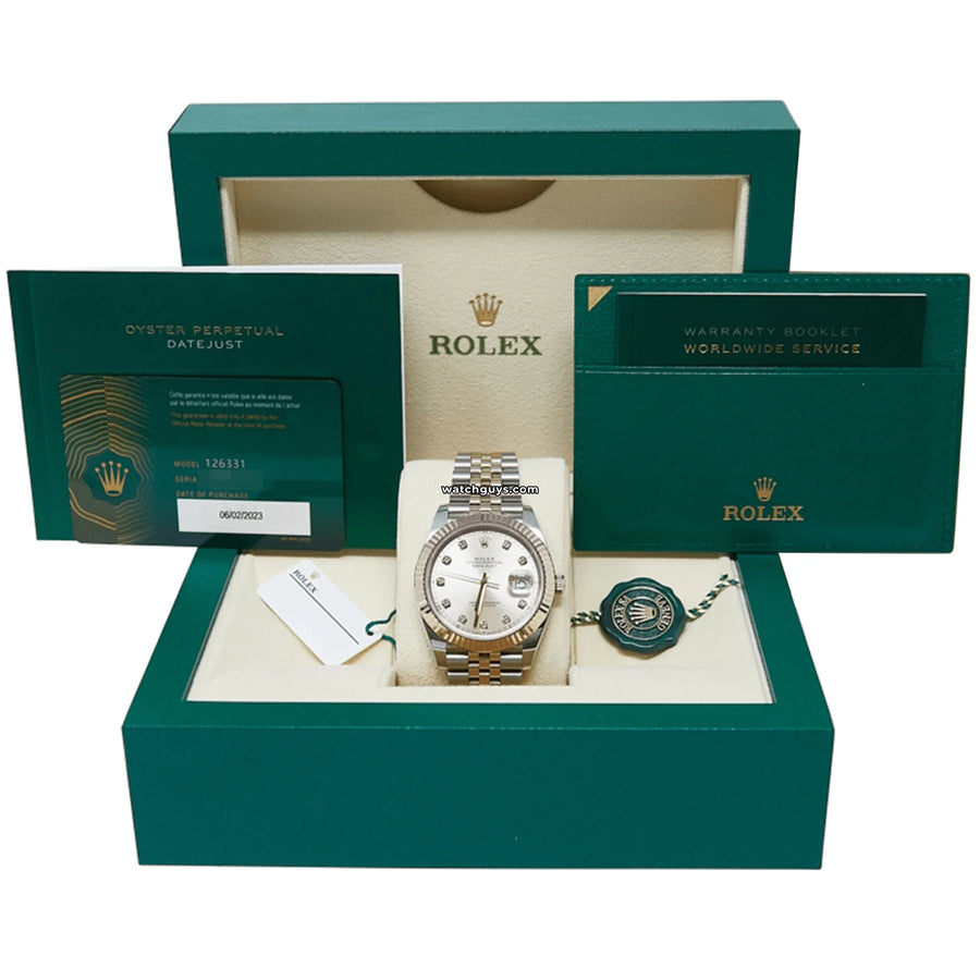 Rolex Datejust 126331 Sundust Diamond Watches