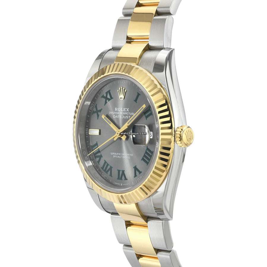 Rolex Datejust 126333 Wimbledon Oyster Watches