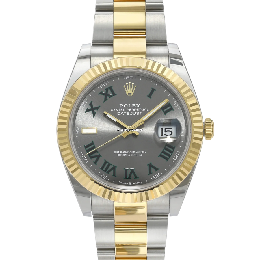 Rolex Datejust 126333 Wimbledon Oyster Watches