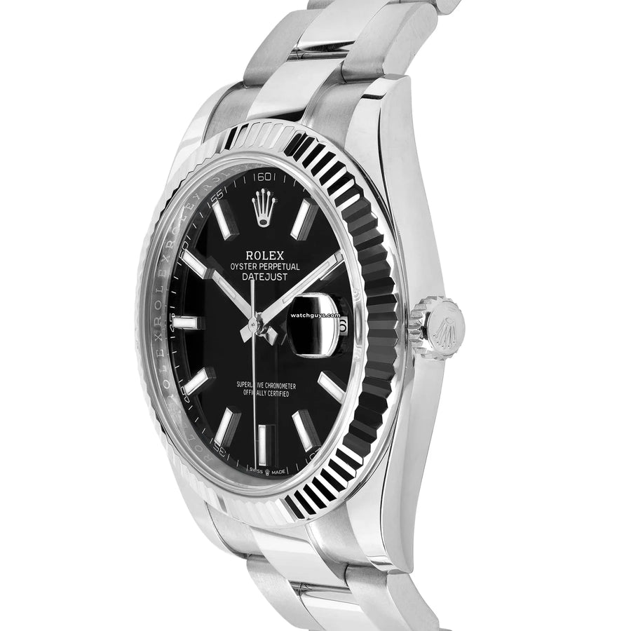 Rolex Datejust 126334 Black Oyster Watches