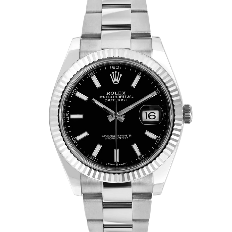 Rolex Datejust 126334 Black Oyster Watches