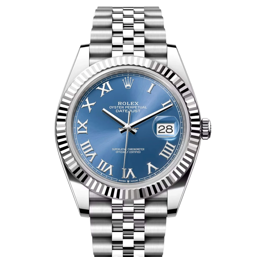 Rolex Datejust 126334 Blue Roman Jubilee Watches