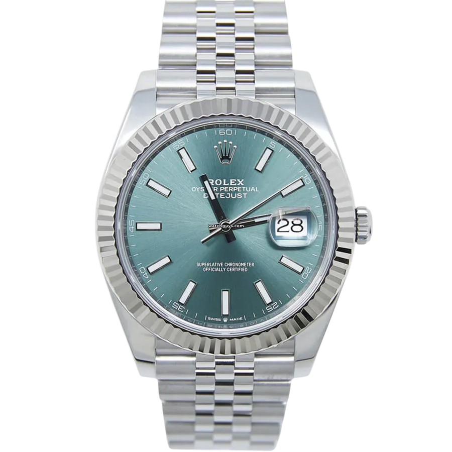 Rolex Datejust 126334 Mint Green Watches