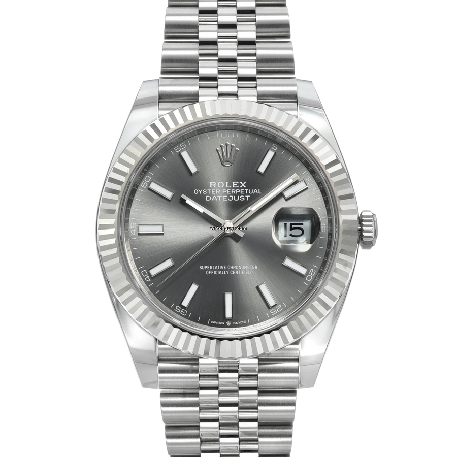 Rolex Datejust 126334 Rhodium Jubilee Watches