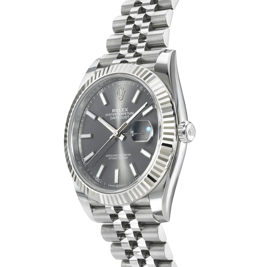 Rolex Datejust 126334 Rhodium Jubilee Watches