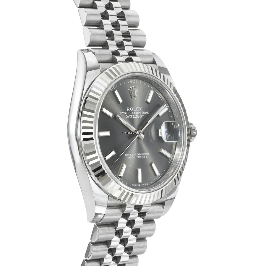 Rolex Datejust 126334 Rhodium Jubilee Watches