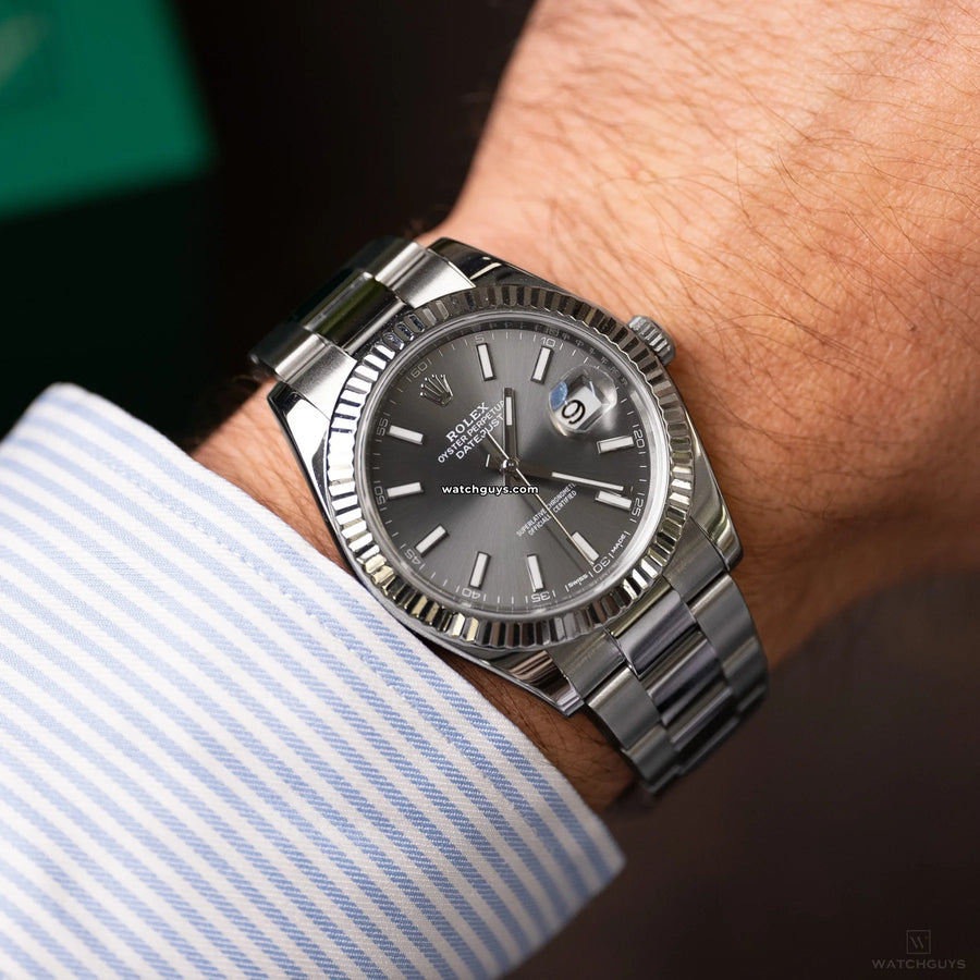 Rolex Datejust 126334 Rhodium Oyster