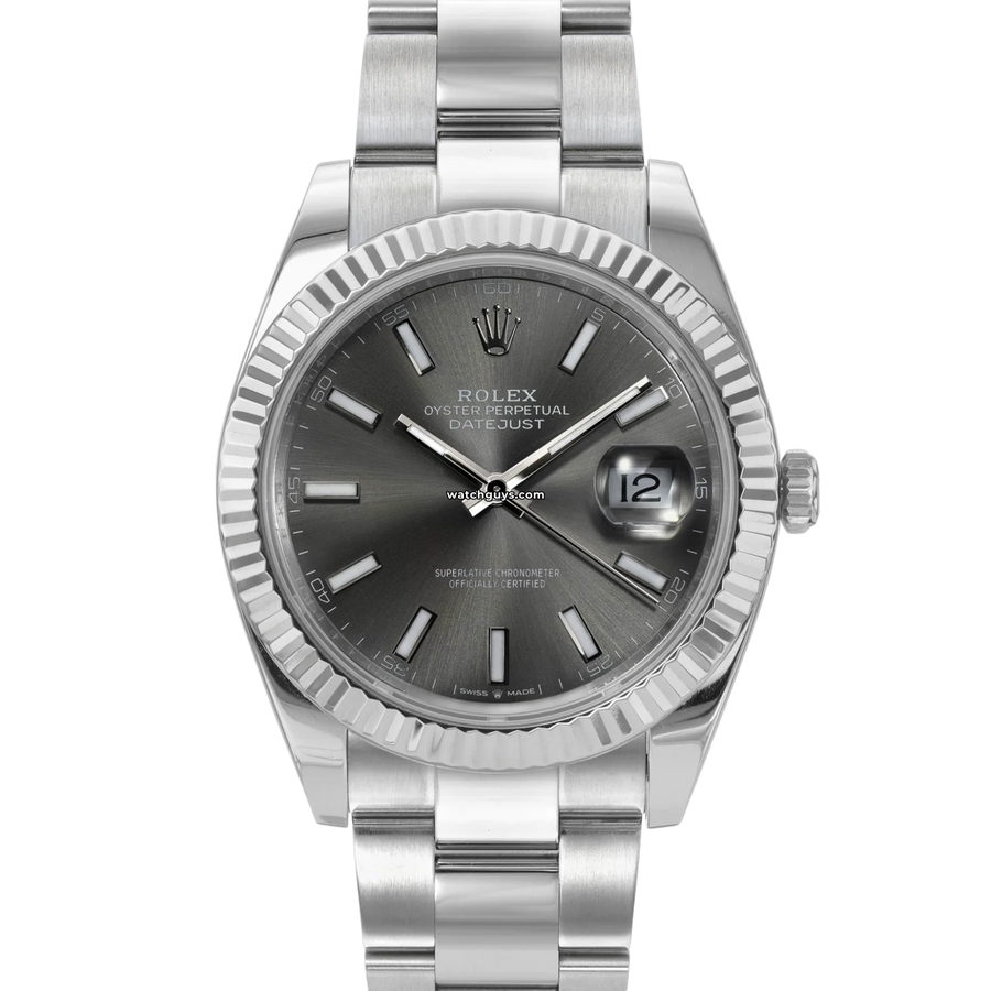 Rolex Datejust 126334 Rhodium Oyster