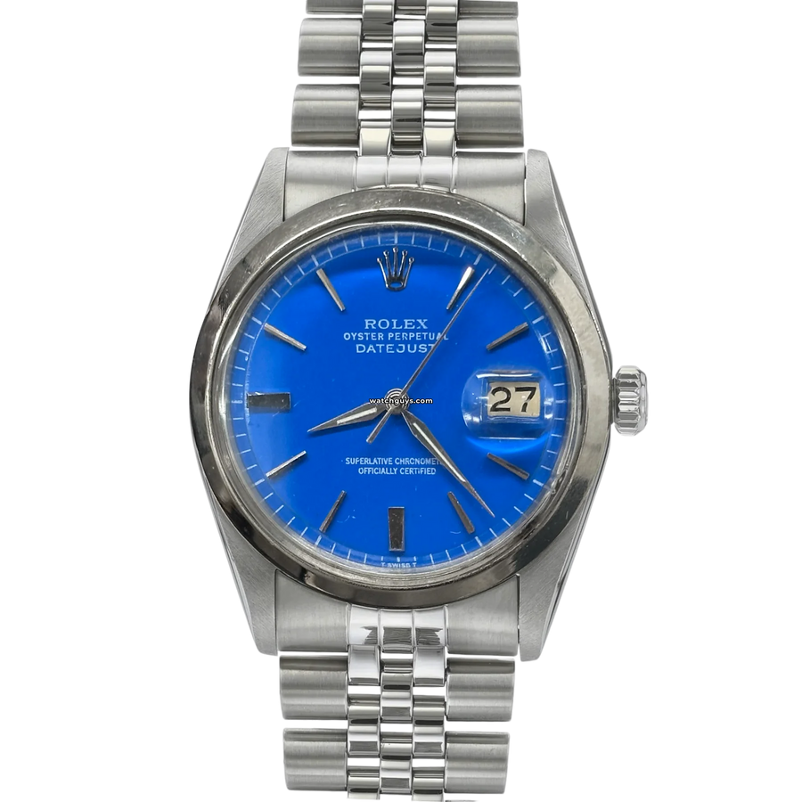 Rolex Datejust 1600 Blue Jubilee Watches