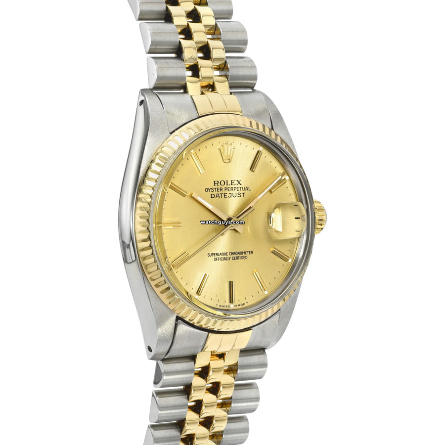 Rolex Datejust 16013 Champagne Watches