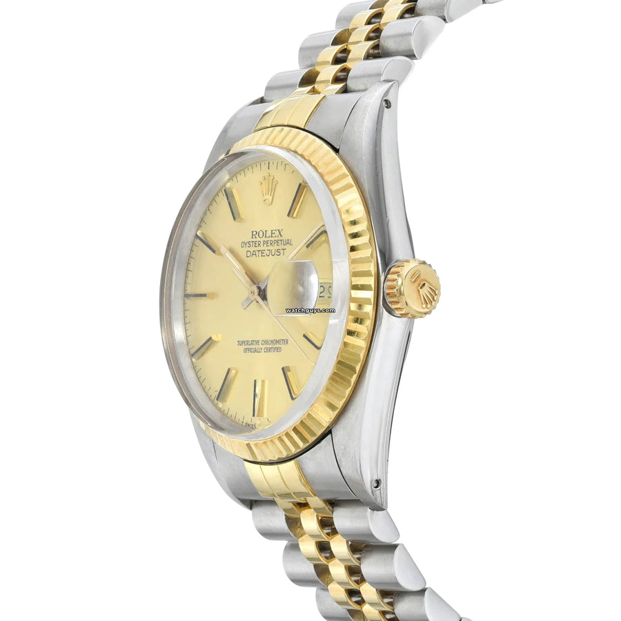 Rolex Datejust 16013 Steel & Yellow Gold Watches