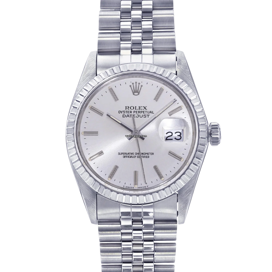 Rolex Datejust 16030 Silver Jubilee Watches