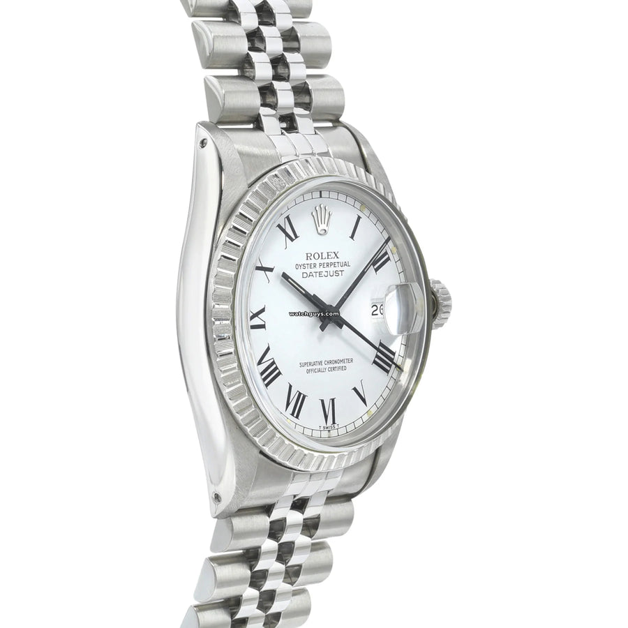 Rolex Datejust 16030 White ’Buckley’ Dial Watches