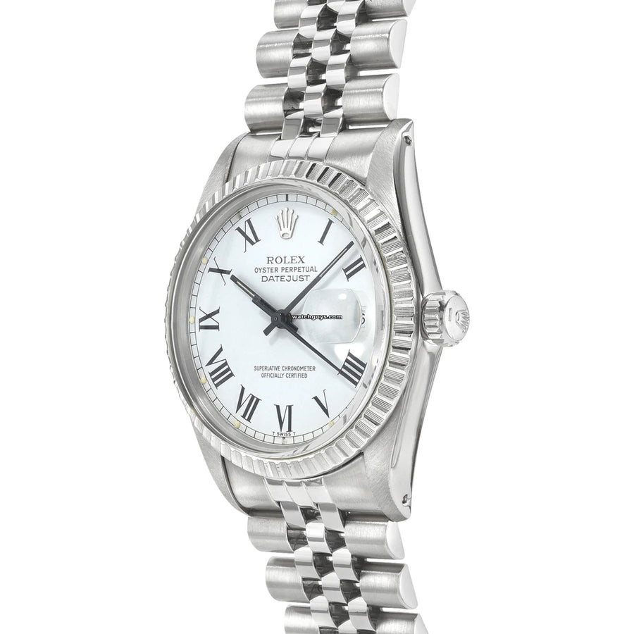 Rolex Datejust 16030 White ’Buckley’ Dial Watches