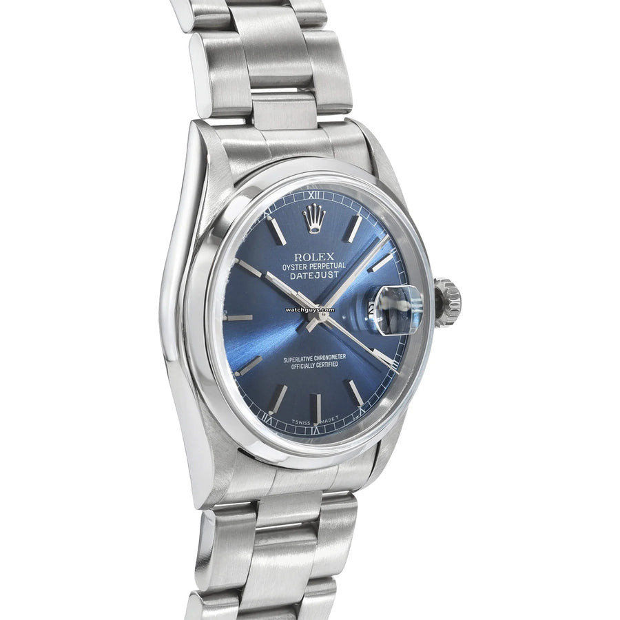 Rolex Datejust 16200 Blue