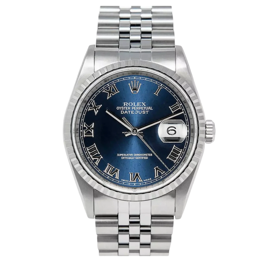 Rolex Datejust 16220 Blue Dial Watches