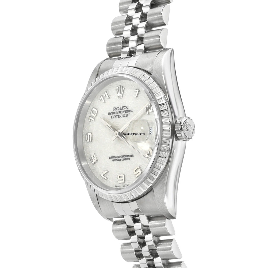 Rolex Datejust 16220 Ivory Jubilee Arabic