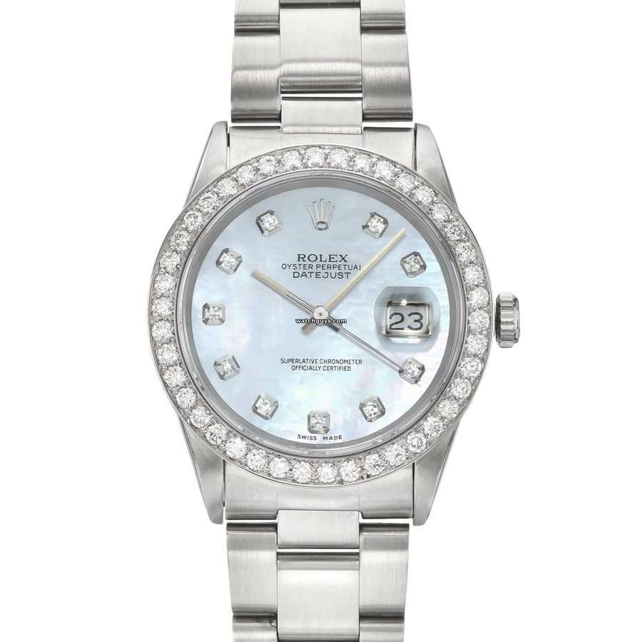 Rolex Datejust 16220 Mother Of Pearl