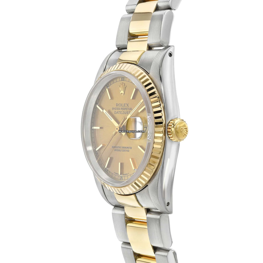 Rolex Datejust 16233 Champagne Watches