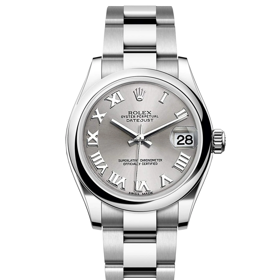 Rolex Datejust 178240 Silver Roman Oyster Watches