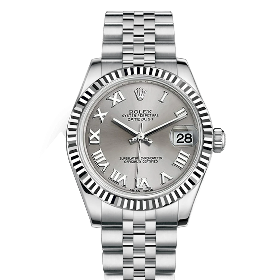 Rolex Datejust 178274 Silver Roman Jubilee Watches