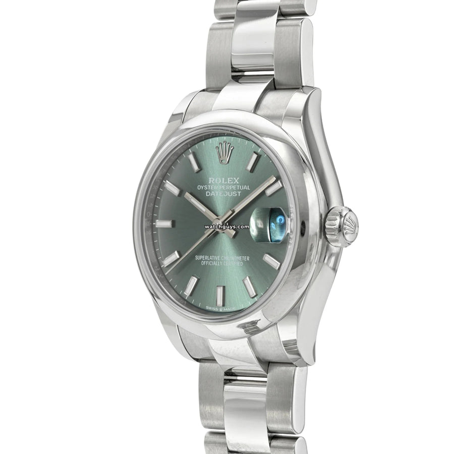 Rolex Datejust 278240 Green Oyster Watches