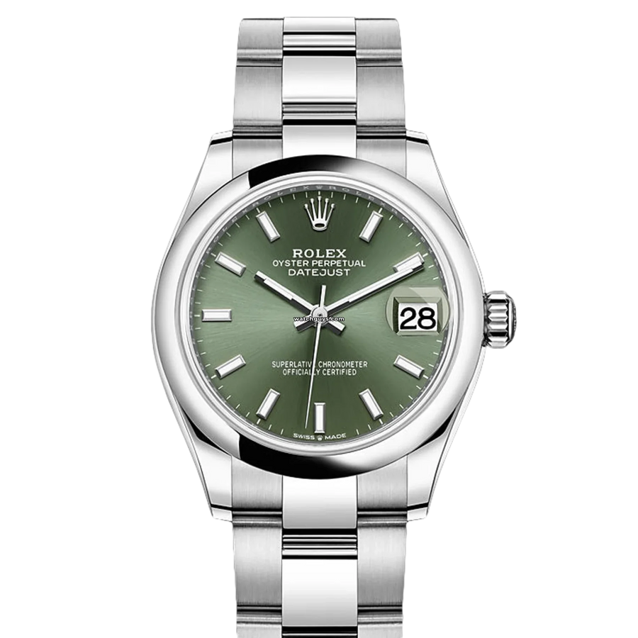 Rolex Datejust 278240 Green Oyster Watches