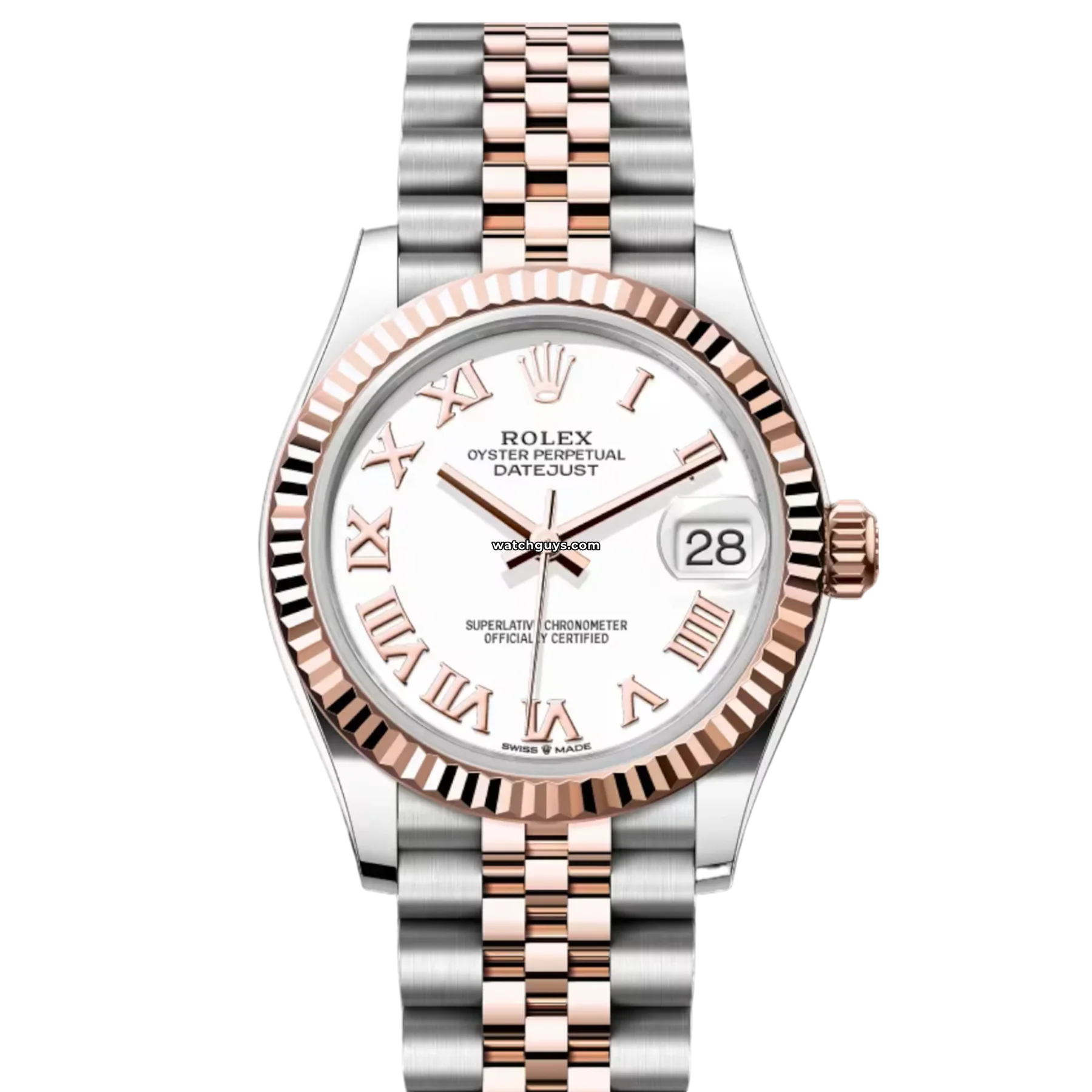 Datejust 278271 White Roman