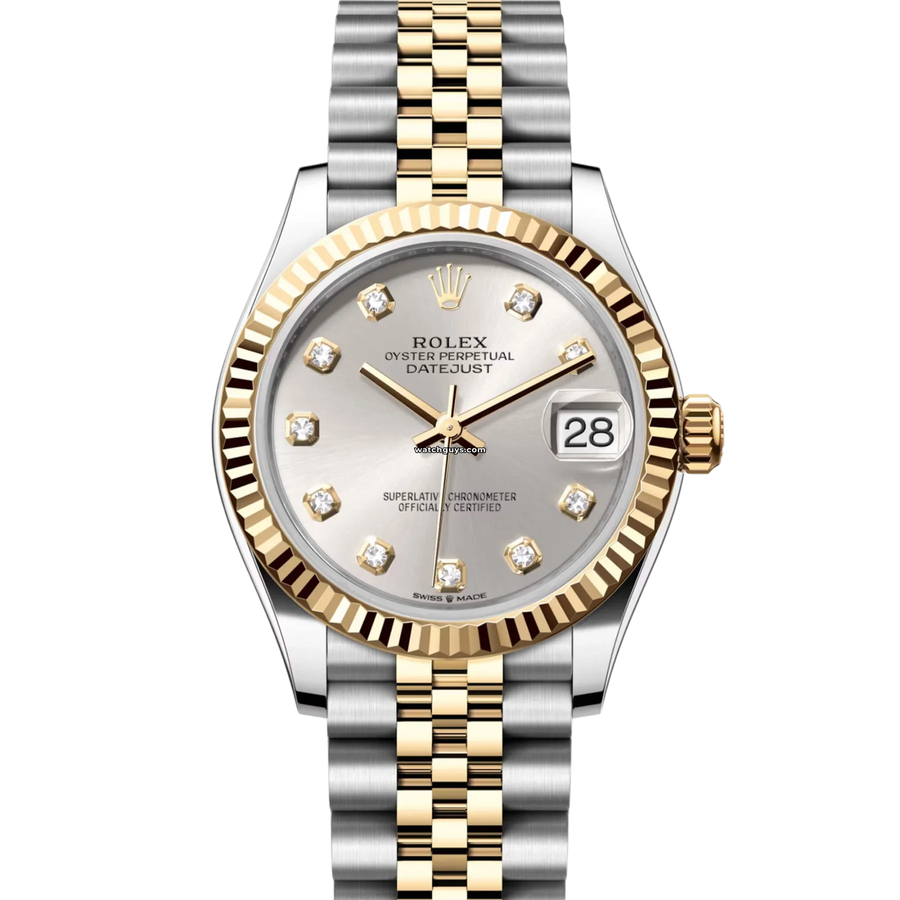 Rolex Datejust 278273 Silver Diamond Jubilee Watches