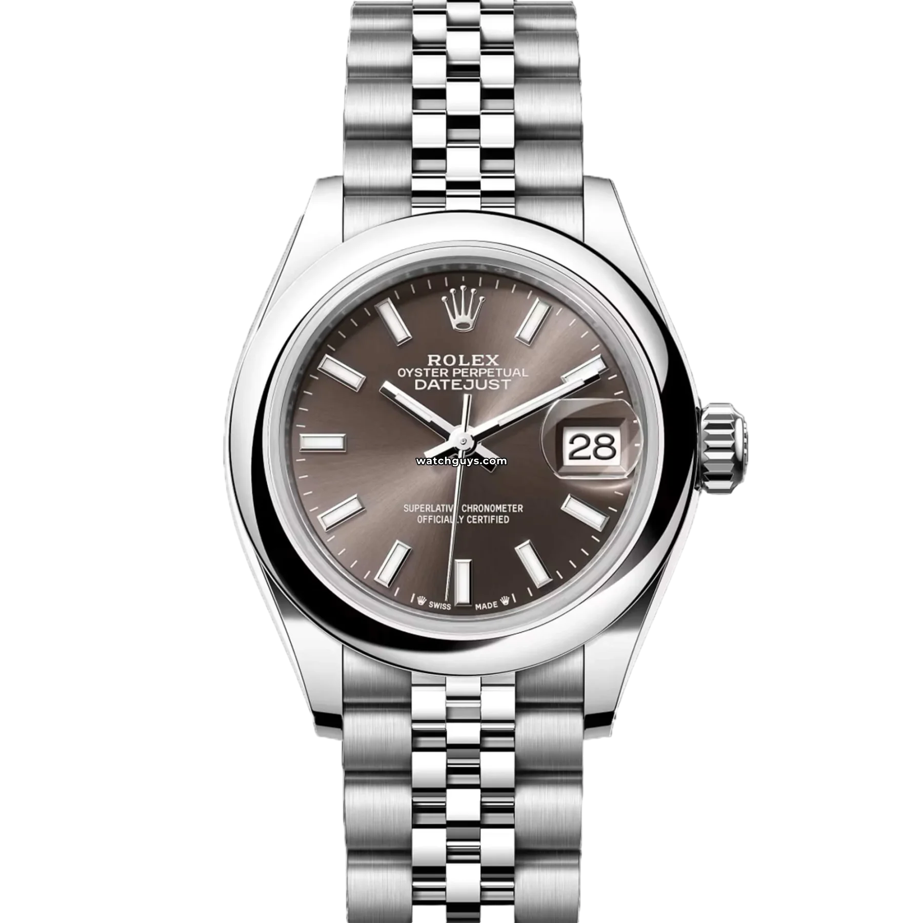 Rolex Datejust 279160 Rhodium Index Jubilee