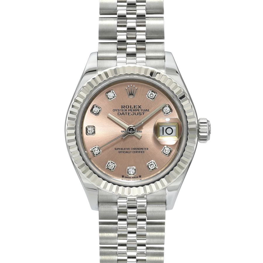 Rolex Datejust 279174 Pink Diamond Jubilee Watches