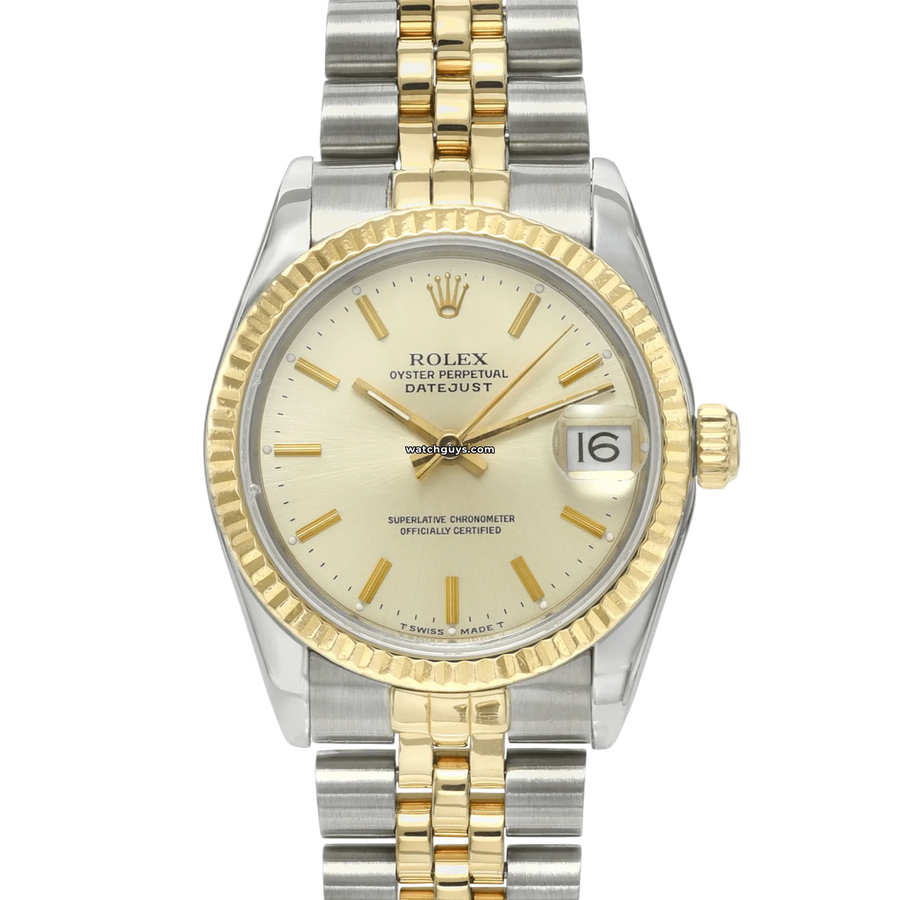 Rolex Datejust 68273 Two Tone Silver Watches