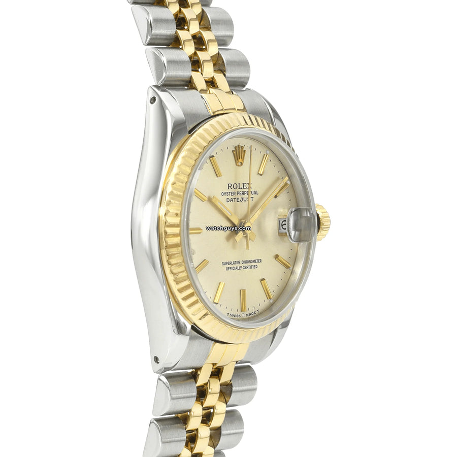 Rolex Datejust 68273 Two Tone Silver Watches