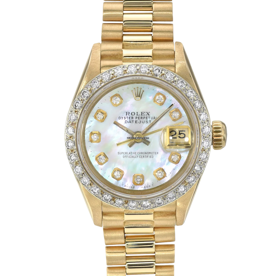 Rolex Datejust 69138 Diamond Mop Watches