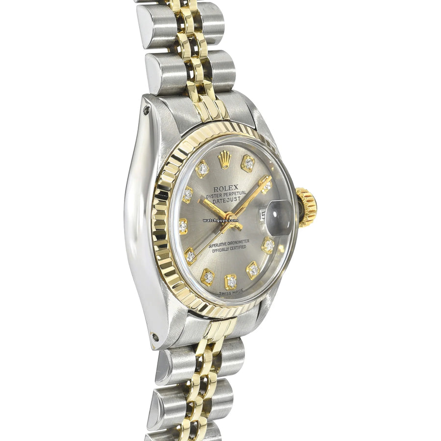 Rolex Datejust 6917 Silver Diamond