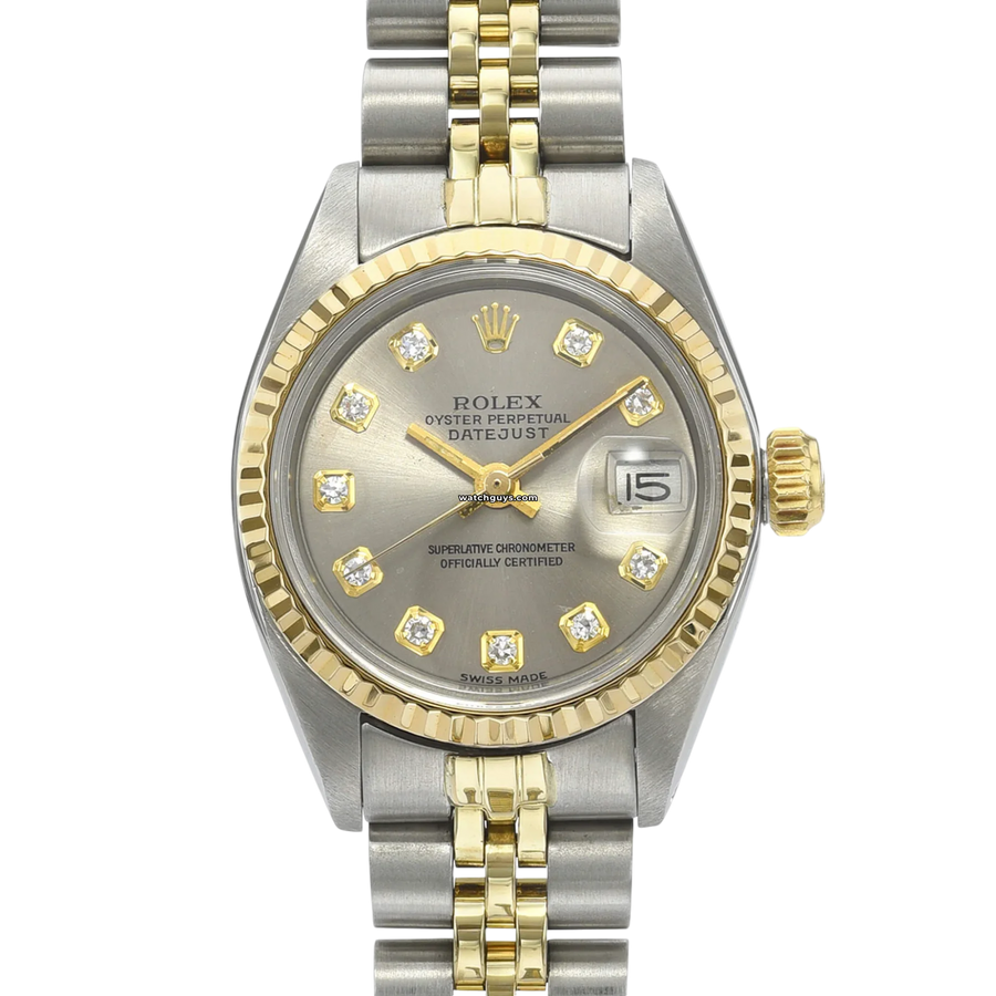 Rolex Datejust 6917 Silver Diamond